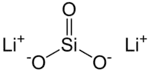 Image illustrative de l’article Métasilicate de lithium