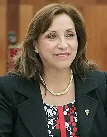 Dina Boluarte en 2022.