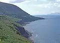 Vue sur la baie de Dingle au nord.