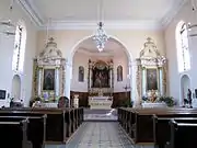 Intérieur de l'église Saint-Kilian.