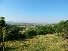 Paysage près du village d'Afşartarakçı.
