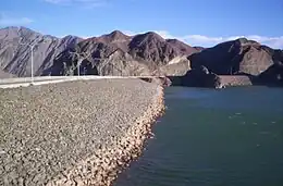 Le barrage de Cuesta del Viento.