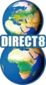 Ancien logo de Direct 8 du 31 mars 2005 au 16 décembre 2006.
