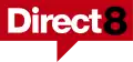 Deuxième logo de Direct 8 du 16 décembre 2006 au 1er juillet 2007.