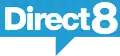 Troisième logo de Direct 8 du 1er juillet 2007 au 1er septembre 2008.