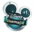 Ancien logo de Disney Cinemagic + 1 du 4 septembre 2007 au 8 mai 2015.