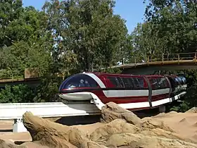 Disneyland Monorail, Disneyland Resort, Californie, États-Unis