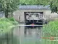 Péniche sur le Grand-Canal.