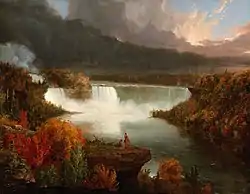 Thomas Cole, Distant View of Niagara Falls 1830, Art Institute of Chicago