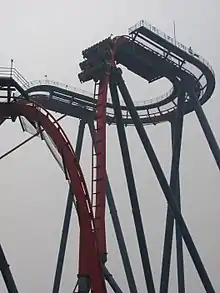 Diving Coaster à Happy Valley Shanghai