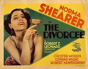 Description de l'image Divorcee lobby card.jpg.