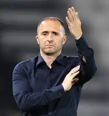 Djamel Belmadi, en poste depuis 2018 et Champion d'Afrique en 2019