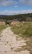 La porte nord ou porte d'Igilgili (Jijel), vestige de l'enceinte primitive.