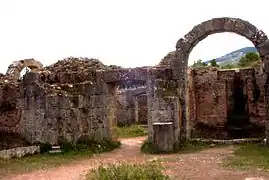 Thermes (vue partielle)