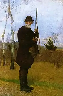 Ivan Tourgueniev à la chasse (1879), collection privée