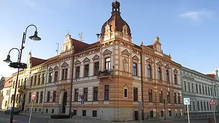 Dobřany : l'hôtel de ville.