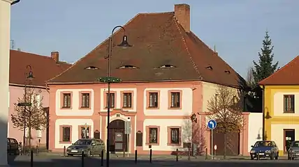 Maison sur la place Masaryk.