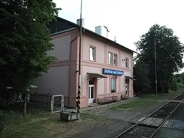 Gare ferroviaire.