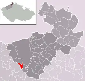 Localisation de Dobkovice