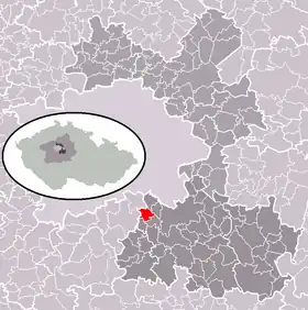Localisation de Dobřejovice