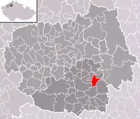 Localisation de Dobříň
