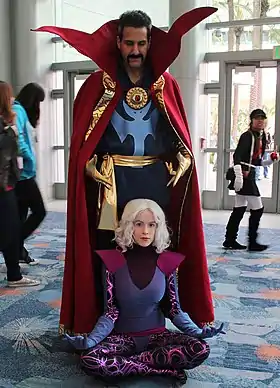 Cosplay du Docteur Strange et de Cléa.