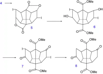 Dodecahedrane synthesis part I