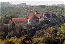 Le château de Dohna en Saxe