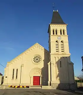 Façade de l'église Notre-Dame-de-l'Assomption.