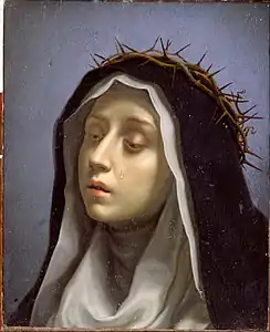 Ste Catherine de Sienne, 1665-1670Dulwich Picture Gallery.