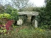 Le dolmen de Kernobis.