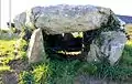 Entrée du dolmen.