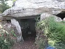 Le dolmen de Kerlutu.