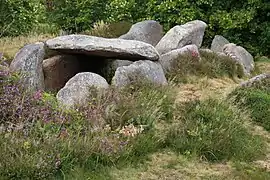 Dolmen de l'île Renote.