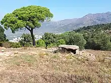 Dolmen del Llit de la Generala.