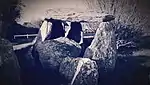 Le dolmen du Cosquer.