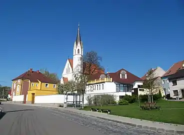 Église à Dolní Němčí.
