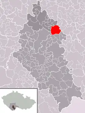 Localisation de Dolní Bukovsko