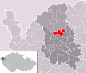Localisation de Dolní Nivy
