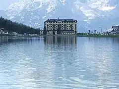 Le lac de Misurina.