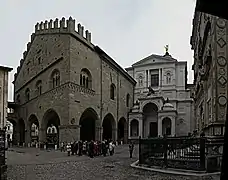 La cathédrale de Bergame.