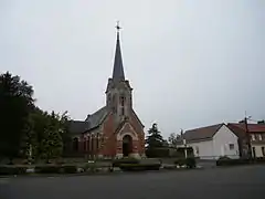 L'église Saint-Médard.