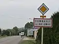 Entrée de Dombasle-en-Argonne.