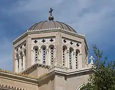 Le dôme de la cathédrale après restauration