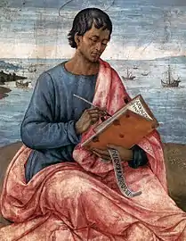 Saint Jean à Patmos 1480-1485Beaux-Arts, Budapest