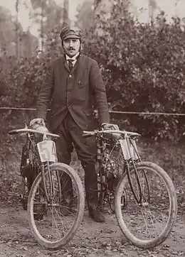 Dominique Lamberjack à Dourdan, toujours en 1903.
