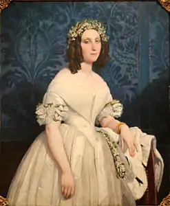 Dominique Papety, Portrait de Marie Louise Charles-Roux, née Arnavon.
