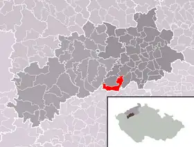 Localisation de Domoušice