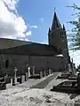 L’église Saint-Pierre, vue du nord.