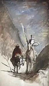 Don Quichotte et la mule morte, 1867National Gallery of Victoria, Melbourne